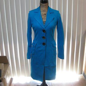 NWOT Cache blue blazer jacket coat XS extra small